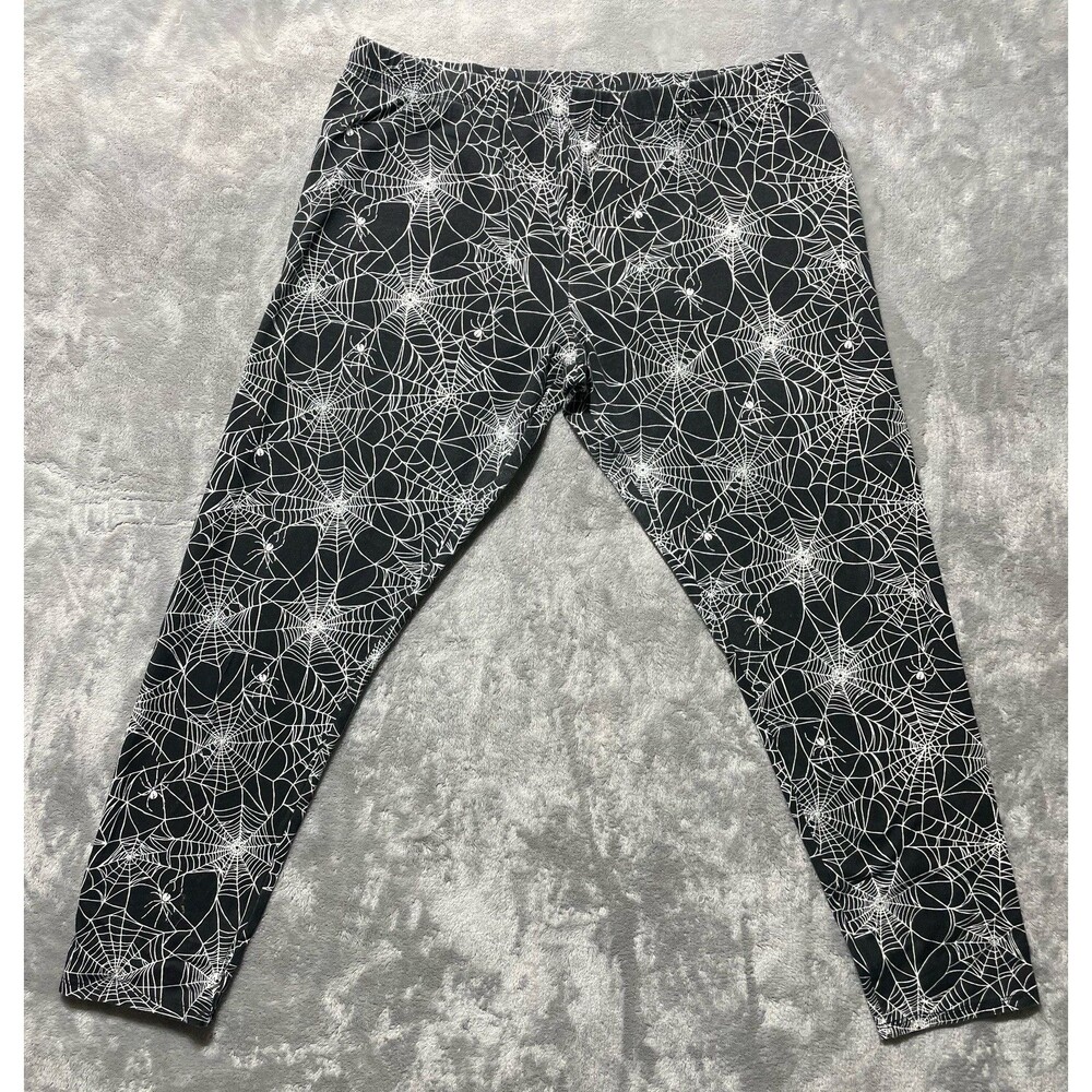 No Boundaries Spiderweb Leggings Women’s XXXL/3XG Halloween Spooky Holiday